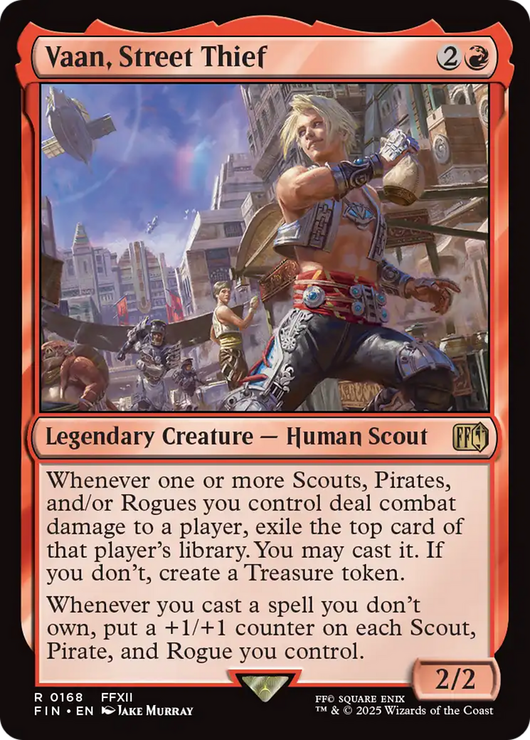 Vaan, Street Thief (168) [FINAL FANTASY] - Deck Out Gaming