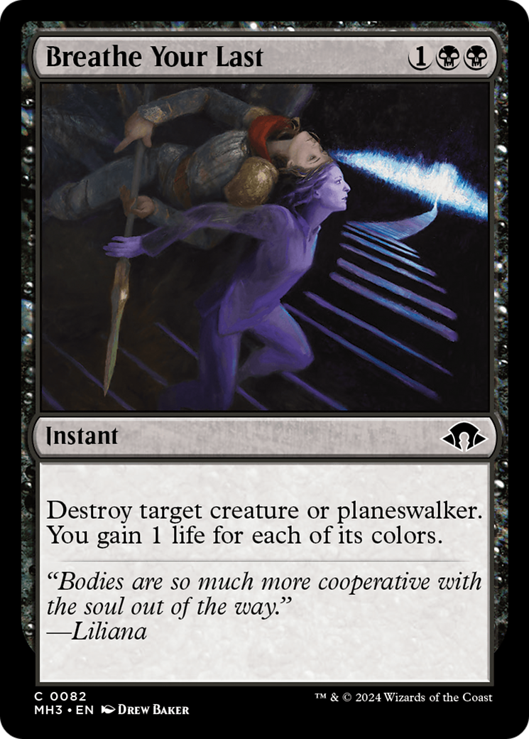 Breathe Your Last (82) [Modern Horizons 3] - Deck Out Gaming