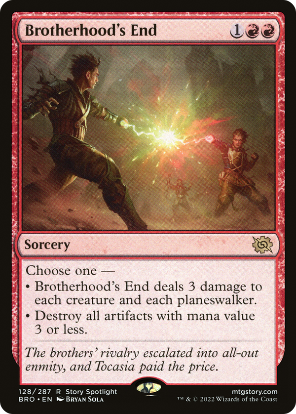 Brotherhood's End (128) [The Brothers' War] foil - Deck Out Gaming