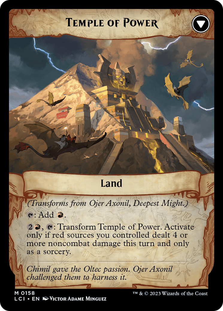 Ojer Axonil, Deepest Might (158) [The Lost Caverns of Ixalan] foil - Deck Out Gaming