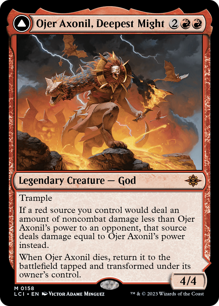Ojer Axonil, Deepest Might (158) [The Lost Caverns of Ixalan] foil - Deck Out Gaming