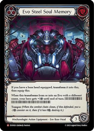 Evo Steel Soul Memory (EVO026) [Bright Lights] - Deck Out Gaming