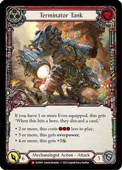 Terminator Tank (EVO055) [Bright Lights] Rainbow Foil - Deck Out Gaming
