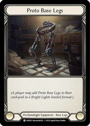 Proto Base Legs (EVO025) [Bright Lights] - Deck Out Gaming