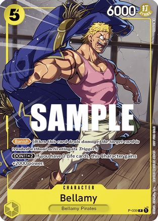 Bellamy (Pirates Party Vol. 4) (P-039) [One Piece Promotion Cards]