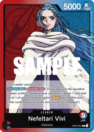 Nefeltari Vivi (001) (OP04-001) [Kingdoms of Intrigue] - Deck Out Gaming