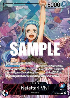 Nefeltari Vivi (001) (Alternate Art) (OP04-001) [Kingdoms of Intrigue] Foil - Deck Out Gaming