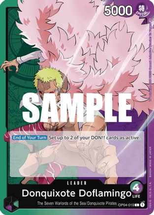 Donquixote Doflamingo (019) (OP04-019) [Kingdoms of Intrigue] - Deck Out Gaming