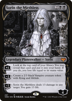 Sorin the Mirthless (Showcase) (297) [Innistrad: Crimson Vow] - Deck Out Gaming