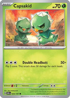 Capsakid - 024/197 (24) [SV03: Obsidian Flames] - Deck Out Gaming