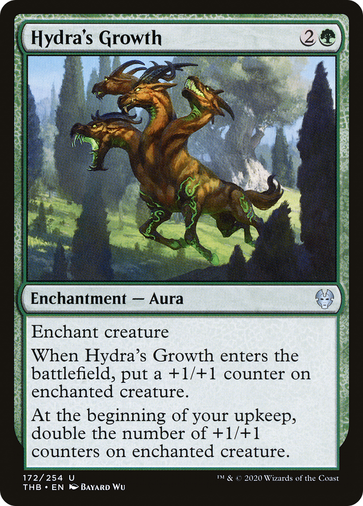 Hydra's Growth (172) [Theros Beyond Death] foil - Deck Out Gaming