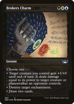 Brokers Charm (Gilded Foil) (363) [Streets of New Capenna] foil - Deck Out Gaming