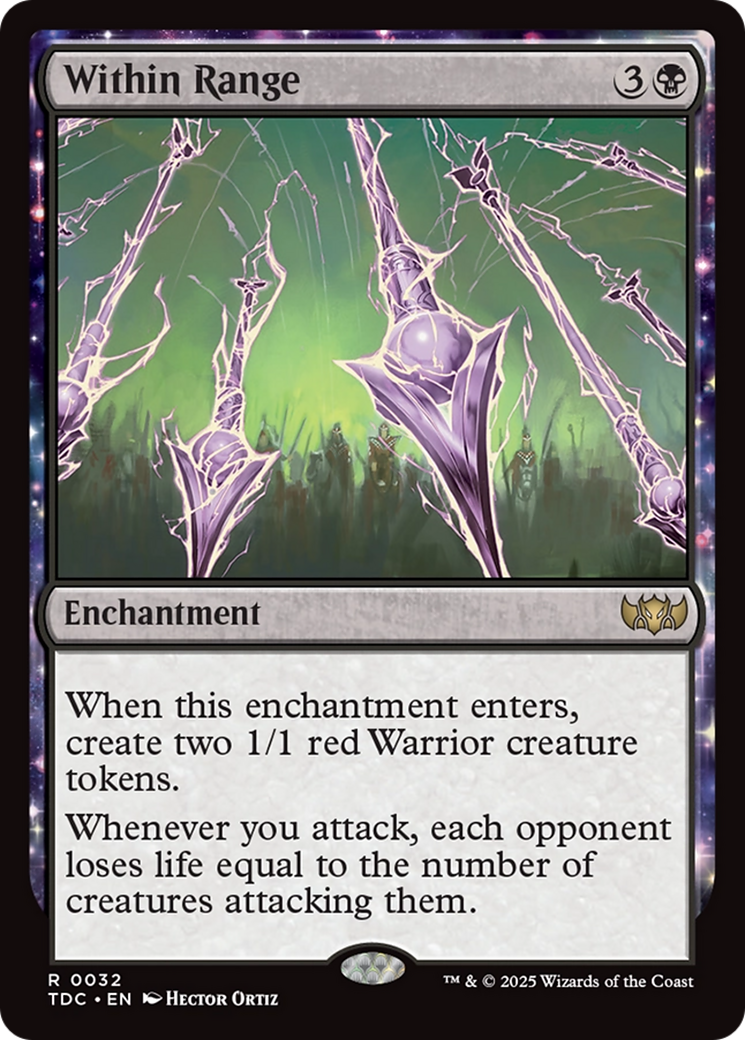 Within Range (32) [Commander: Tarkir: Dragonstorm] - Deck Out Gaming