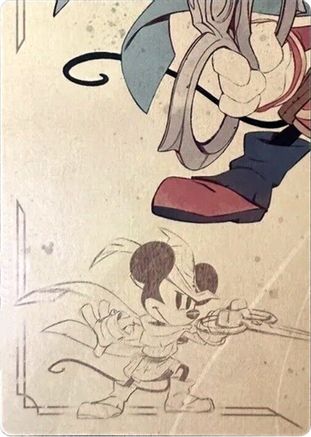Mickey Mouse - Brave Little Tailor Puzzle Insert (Bottom Left)  [The First Chapter]