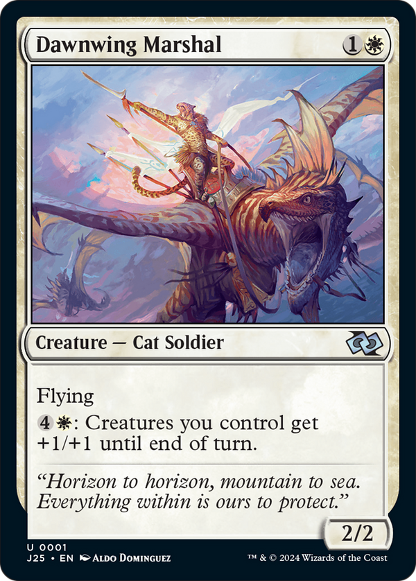 Dawnwing Marshal (1) [Foundations Jumpstart] - Deck Out Gaming