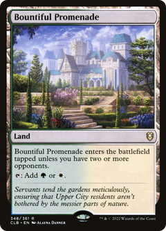 Bountiful Promenade (348) [Commander Legends: Battle for Baldur's Gate] foil - Deck Out Gaming