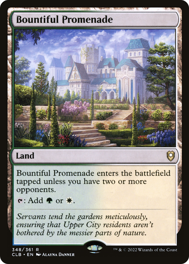 Bountiful Promenade (348) [Commander Legends: Battle for Baldur's Gate] foil - Deck Out Gaming