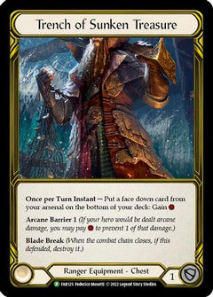 Trench of Sunken Treasure (Golden) - FAB125 (FAB125) [Flesh and Blood: Promo Cards] Cold Foil - Deck Out Gaming