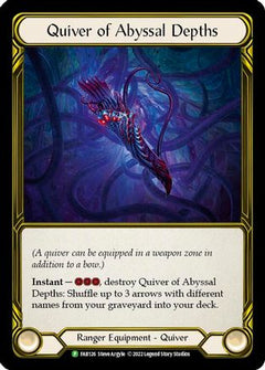 Quiver of Abyssal Depths (Golden) - FAB126 (FAB126) [Flesh and Blood: Promo Cards] Cold Foil-1