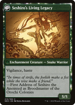 Tales of Master Seshiro (210) [Kamigawa: Neon Dynasty] foil - Deck Out Gaming