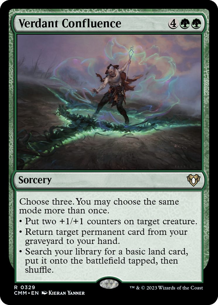 Verdant Confluence (329) [Commander Masters] foil - Deck Out Gaming