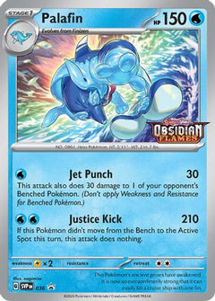 Palafin - 036 (Prerelease) (36) [SV: Scarlet & Violet Promo Cards] Holofoil - Deck Out Gaming