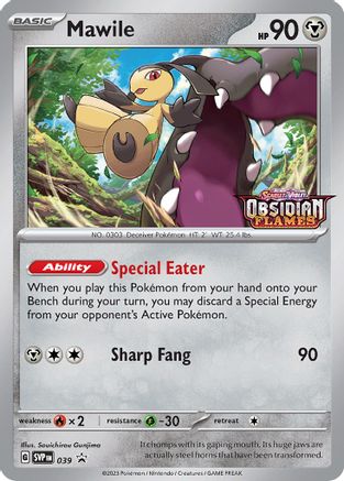 Mawile - 039 (Prerelease) (39) [SV: Scarlet & Violet Promo Cards] Holofoil - Deck Out Gaming