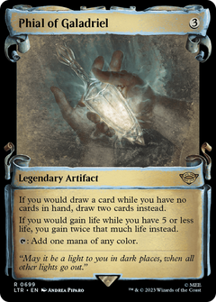 Phial of Galadriel (Showcase Scrolls) (699) [The Lord of the Rings: Tales of Middle-earth] foil - Deck Out Gaming