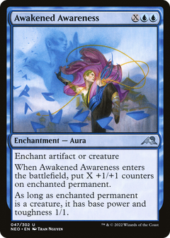 Awakened Awareness (47) [Kamigawa: Neon Dynasty] - Deck Out Gaming