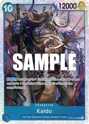 Kaido (OP04-044) [Kingdoms of Intrigue] Foil - Deck Out Gaming