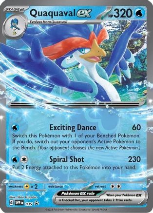 Quaquaval ex - 035 (35) [SV: Scarlet & Violet Promo Cards] Holofoil - Deck Out Gaming