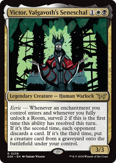 Victor, Valgavoth's Seneschal (238) [Duskmourn: House of Horror] foil - Deck Out Gaming