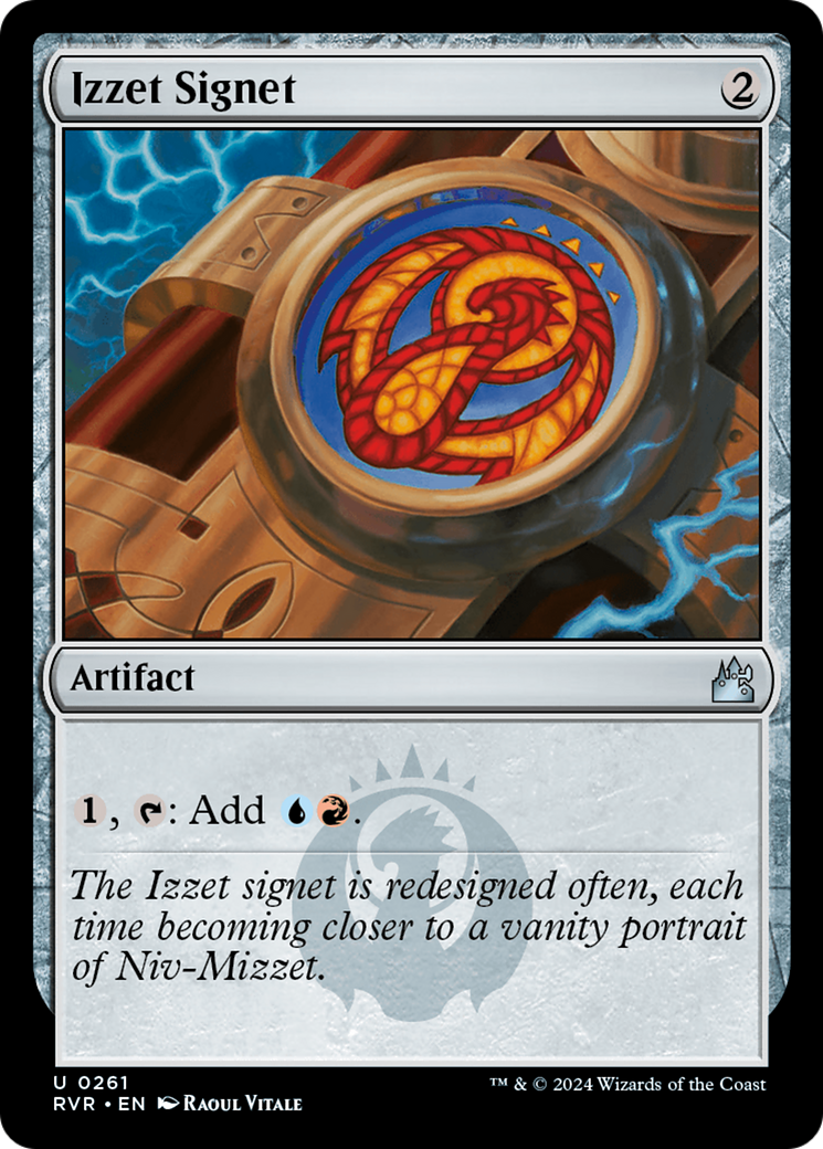 Izzet Signet (261) [Ravnica Remastered] foil - Deck Out Gaming