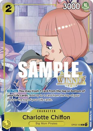 Charlotte Chiffon (Online Regional 2023) [Winner] (OP03-109) [One Piece Promotion Cards] - Deck Out Gaming