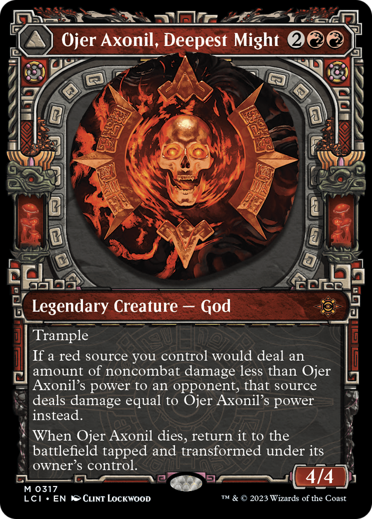 Ojer Axonil, Deepest Might (Showcase) (317) [The Lost Caverns of Ixalan] - Deck Out Gaming