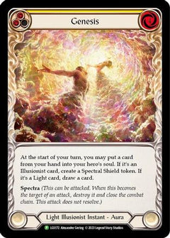 Genesis - LGS172 (LGS172) [Flesh and Blood: Promo Cards] Cold Foil - Deck Out Gaming