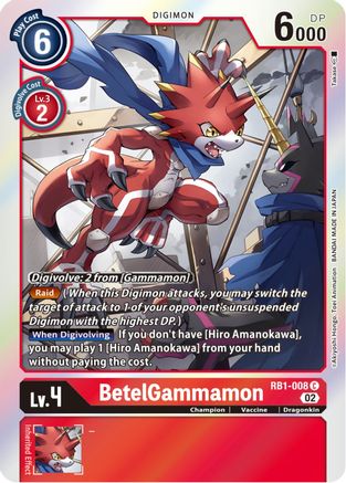 BetelGammamon (RB1-008) [Resurgence Booster] Foil - Deck Out Gaming