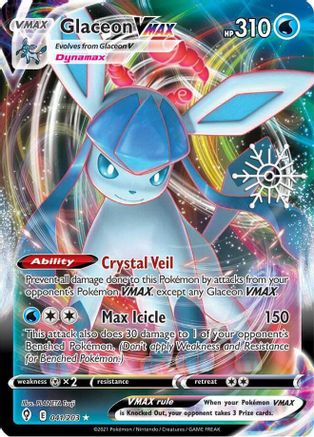 Glaceon VMAX - 041/203 (Holiday Calendar) (41) [Miscellaneous Cards & Products] Holofoil - Deck Out Gaming