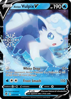 Alolan Vulpix V - 033/195 (Holiday Calendar) (33) [Miscellaneous Cards & Products] Holofoil - Deck Out Gaming