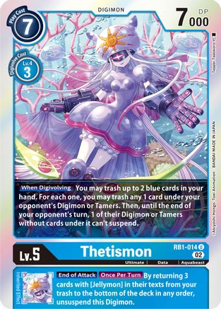 Thetismon (RB1-014) [Resurgence Booster] Foil - Deck Out Gaming