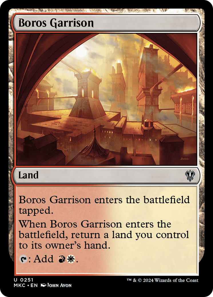 Boros Garrison (251) [Murders at Karlov Manor Commander] - Deck Out Gaming