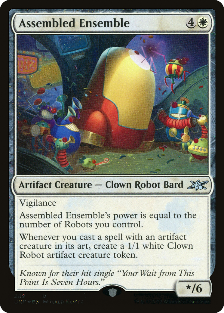 Assembled Ensemble (Galaxy Foil) (289) [Unfinity] foil - Deck Out Gaming
