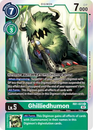 Ghilliedhumon (RB1-023) [Resurgence Booster] Foil - Deck Out Gaming