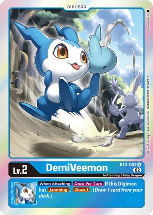 DemiVeemon (Resurgence Booster Reprint) (BT3-002) [Resurgence Booster] Foil - Deck Out Gaming