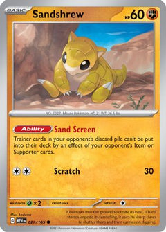 Sandshrew (27) [SV: Scarlet & Violet 151] - Deck Out Gaming