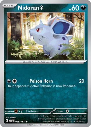Nidoran F (29) [SV: Scarlet & Violet 151] - Deck Out Gaming