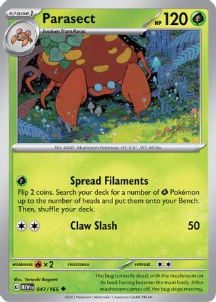 Parasect (47) [SV: Scarlet & Violet 151] - Deck Out Gaming