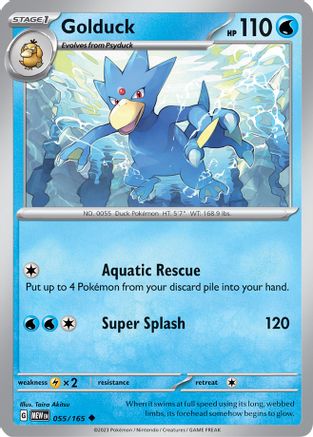 Golduck (55) [SV: Scarlet & Violet 151] - Deck Out Gaming