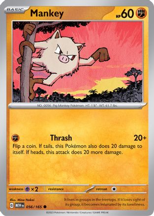 Mankey (56) [SV: Scarlet & Violet 151] - Deck Out Gaming