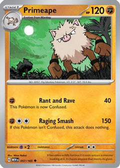 Primeape (57) [SV: Scarlet & Violet 151] - Deck Out Gaming